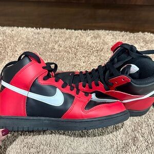 Nike Dunk High “Black/University Red”